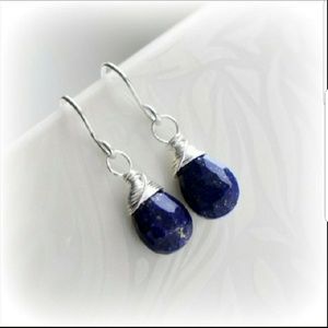 Blue Lapiz Lazuli Earrings